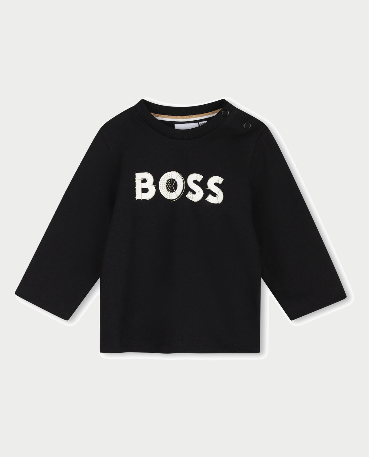 Maglia a maniche lunghe Boss bambino con bottoni 