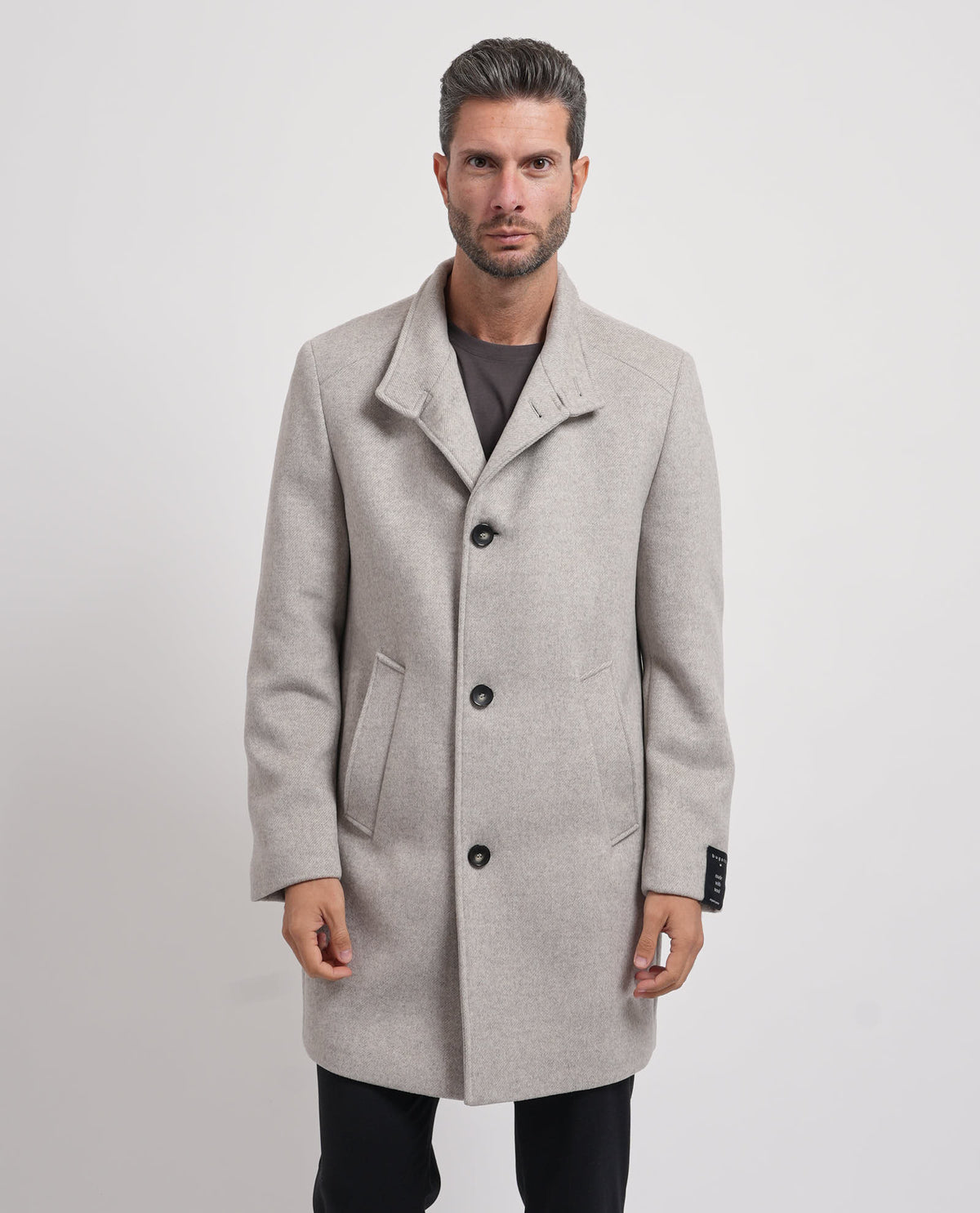 Cappotto uomo Bugatti in misto lana 