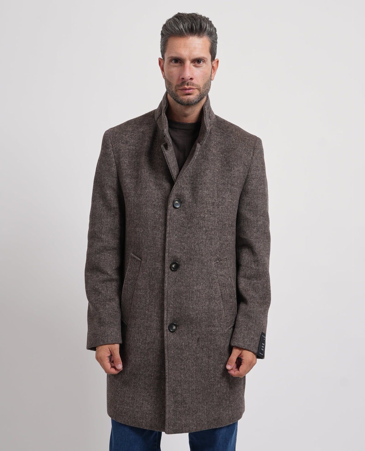 Cappotto uomo Bugatti in misto lana 