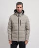 Bugatti men's quilted jacket with hood