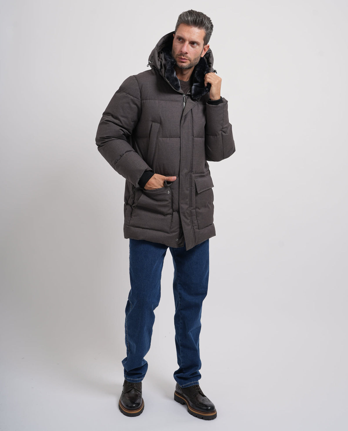 Parka uomo Bugatti imbottito regular fit 