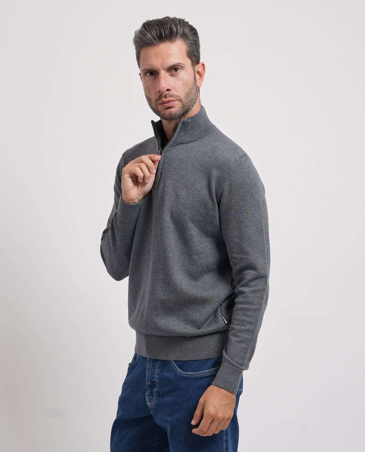 Pullover uomo Bugatti a collo alto 