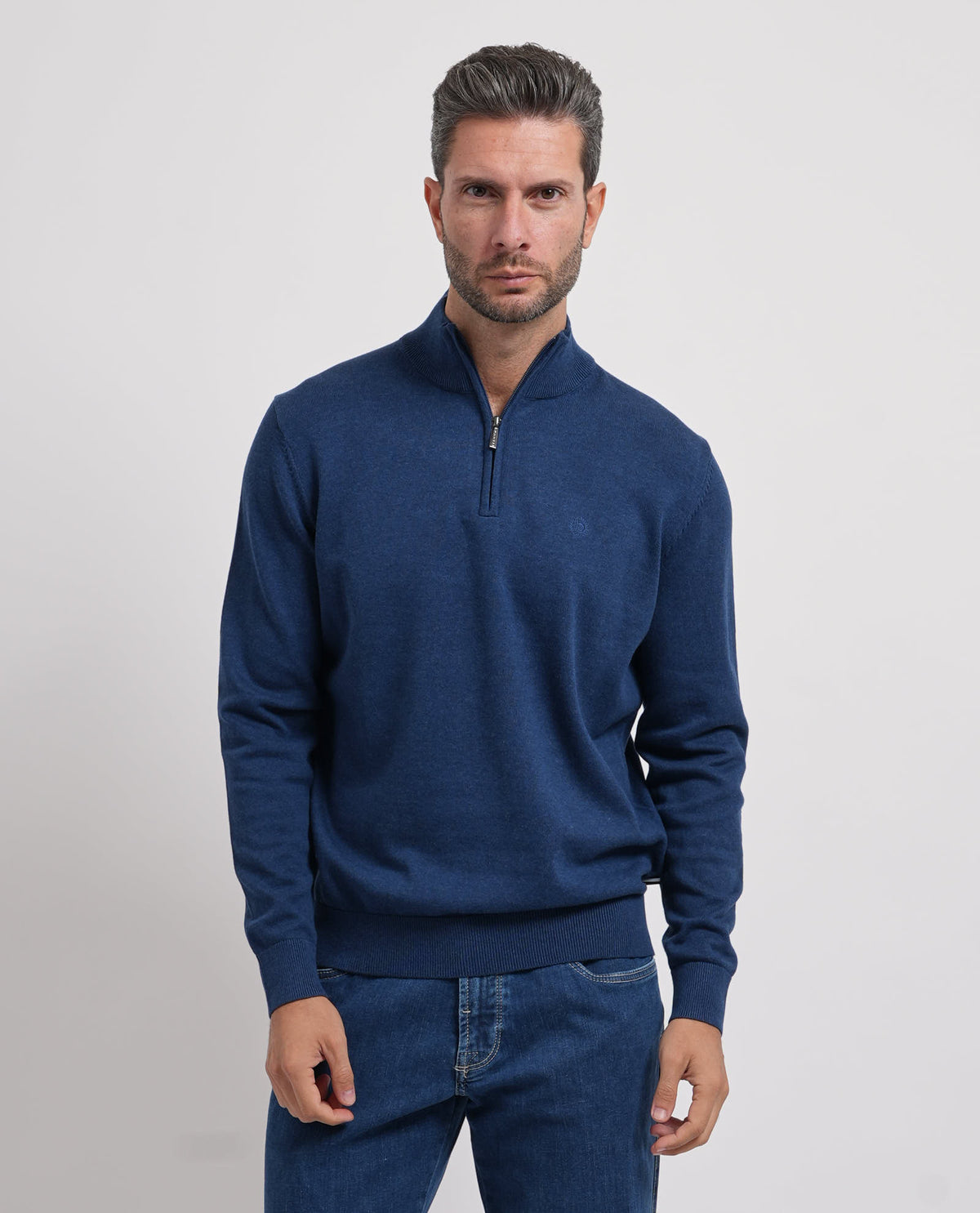 Pullover uomo Bugatti a collo alto 