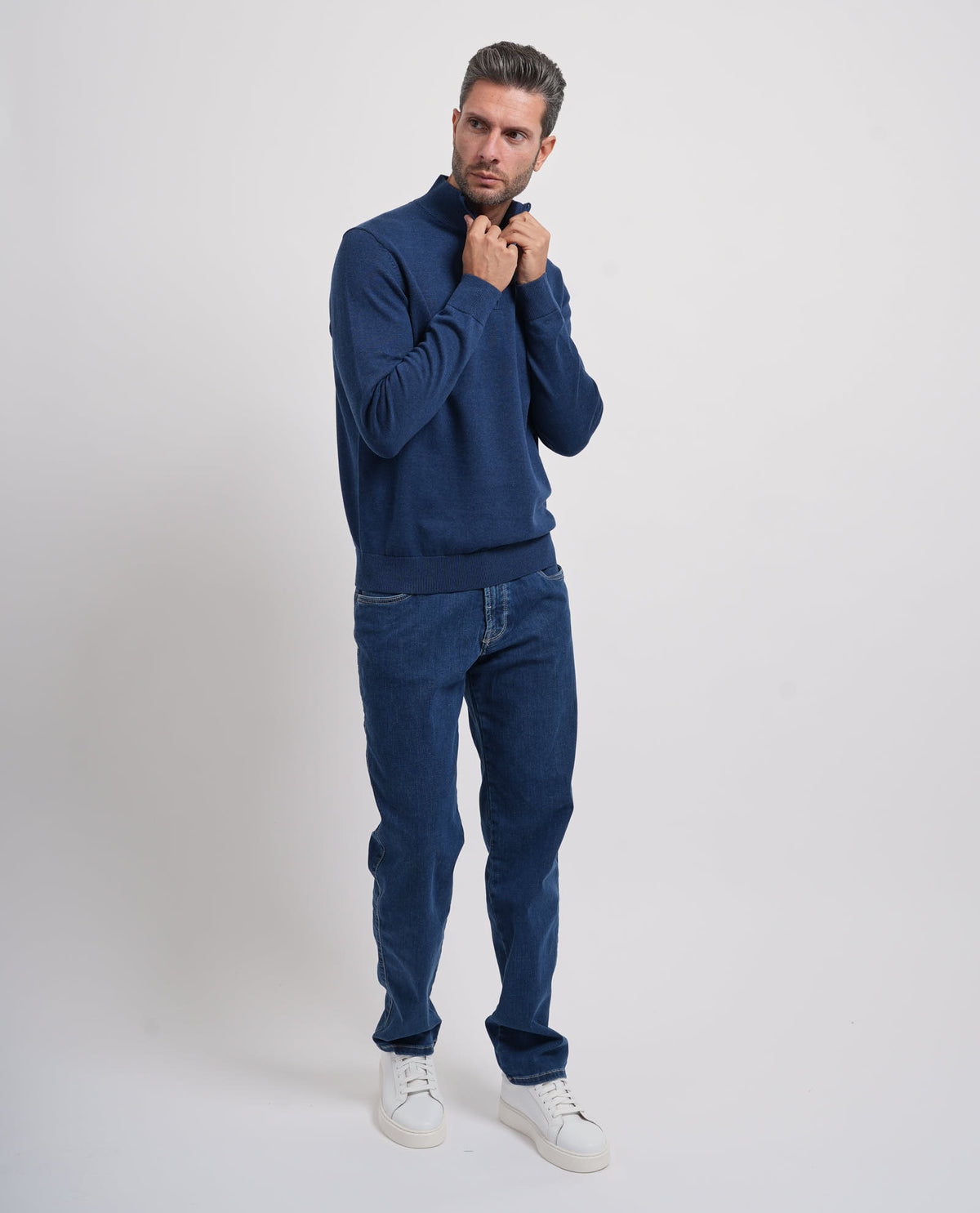 Pullover uomo Bugatti a collo alto 
