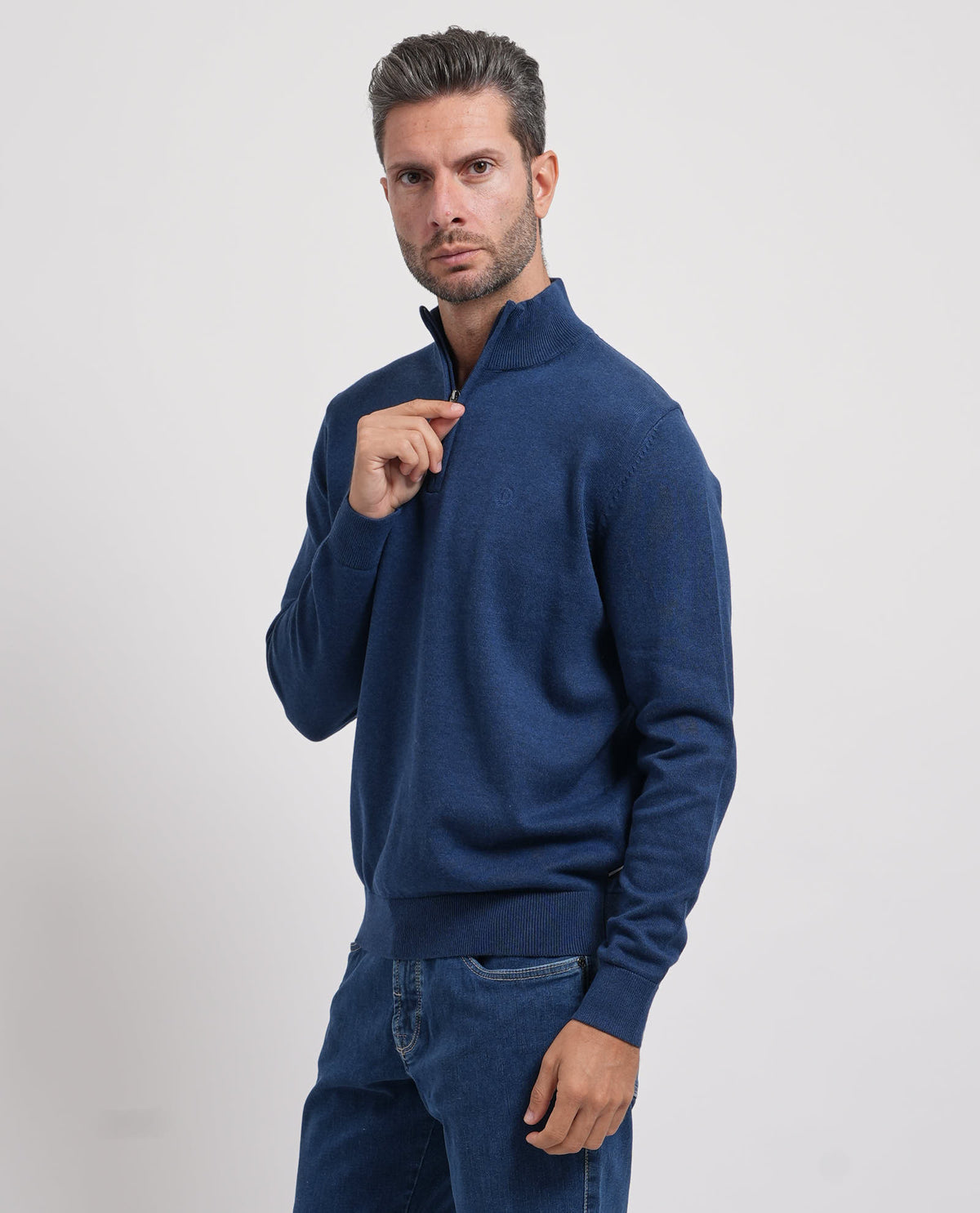 Pullover uomo Bugatti a collo alto 