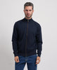 Bugatti men's cotton and cashmere full-zip sweater