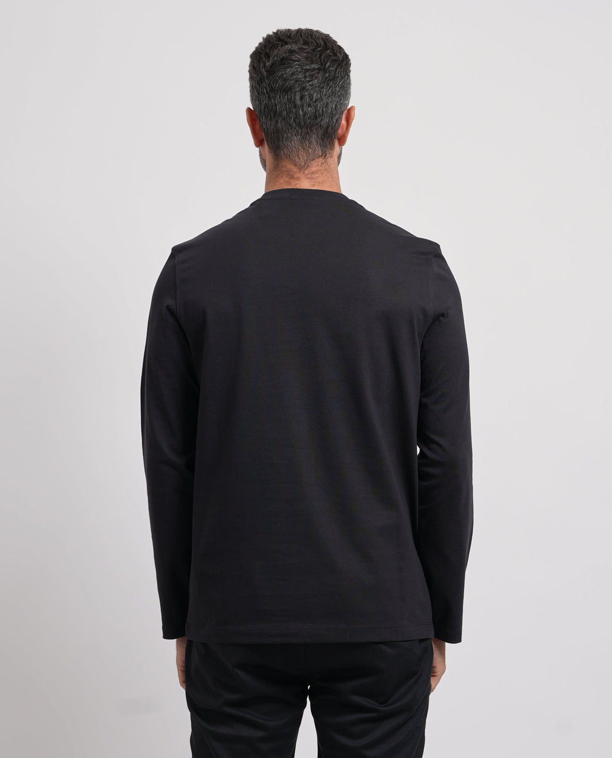 Maglia a manica lunga Bugatti uomo con logo 