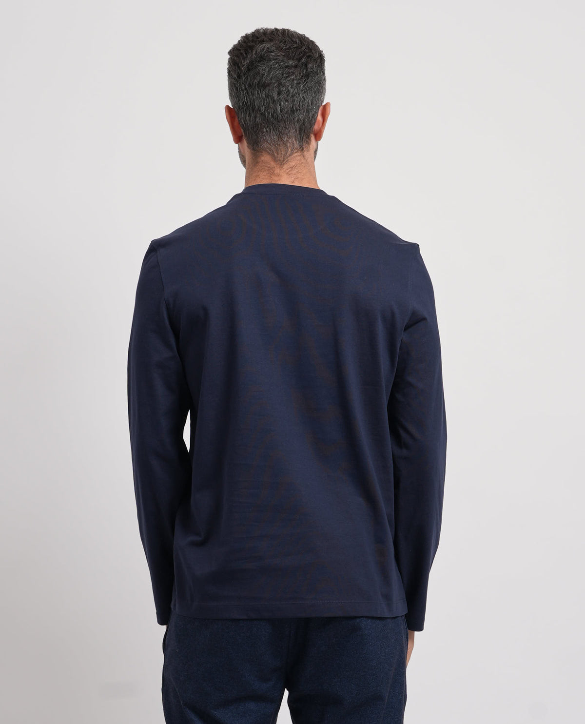 Maglia a manica lunga Bugatti uomo con logo 