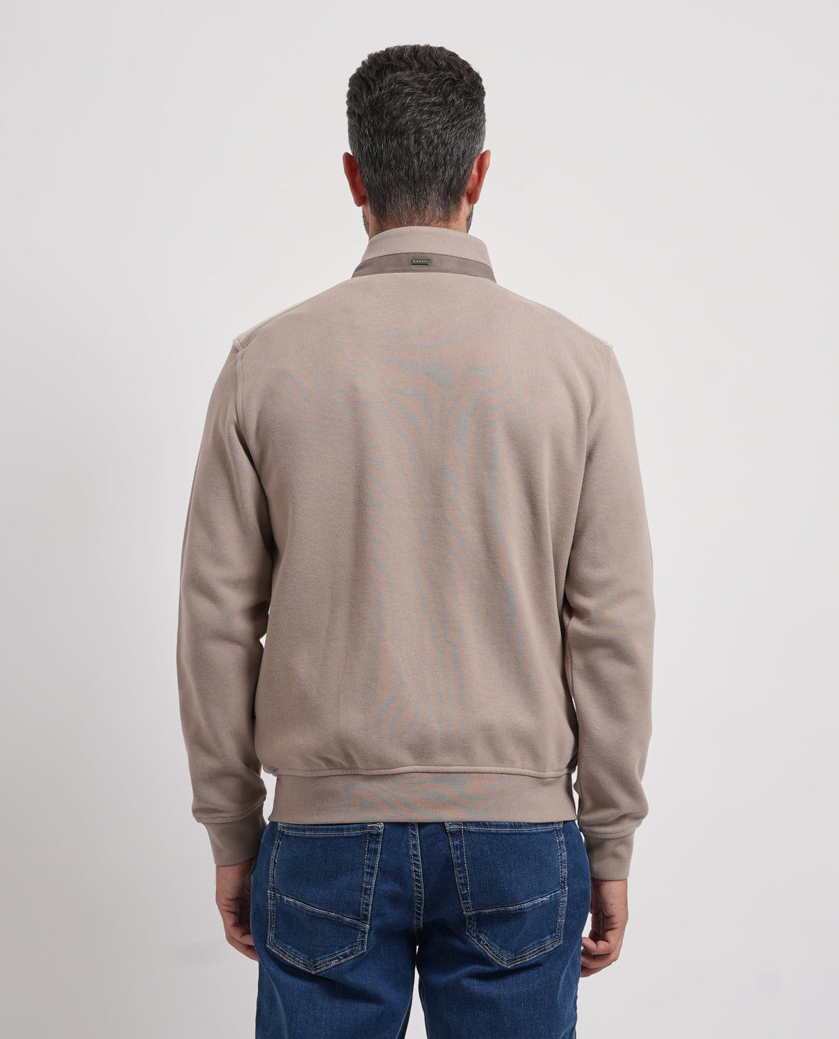 Maglione uomo Bugatti fullzip e collo alto 