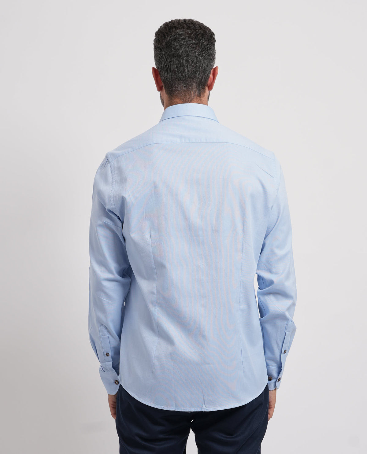 Camicia uomo Bugatti in cotone e tinta unita 