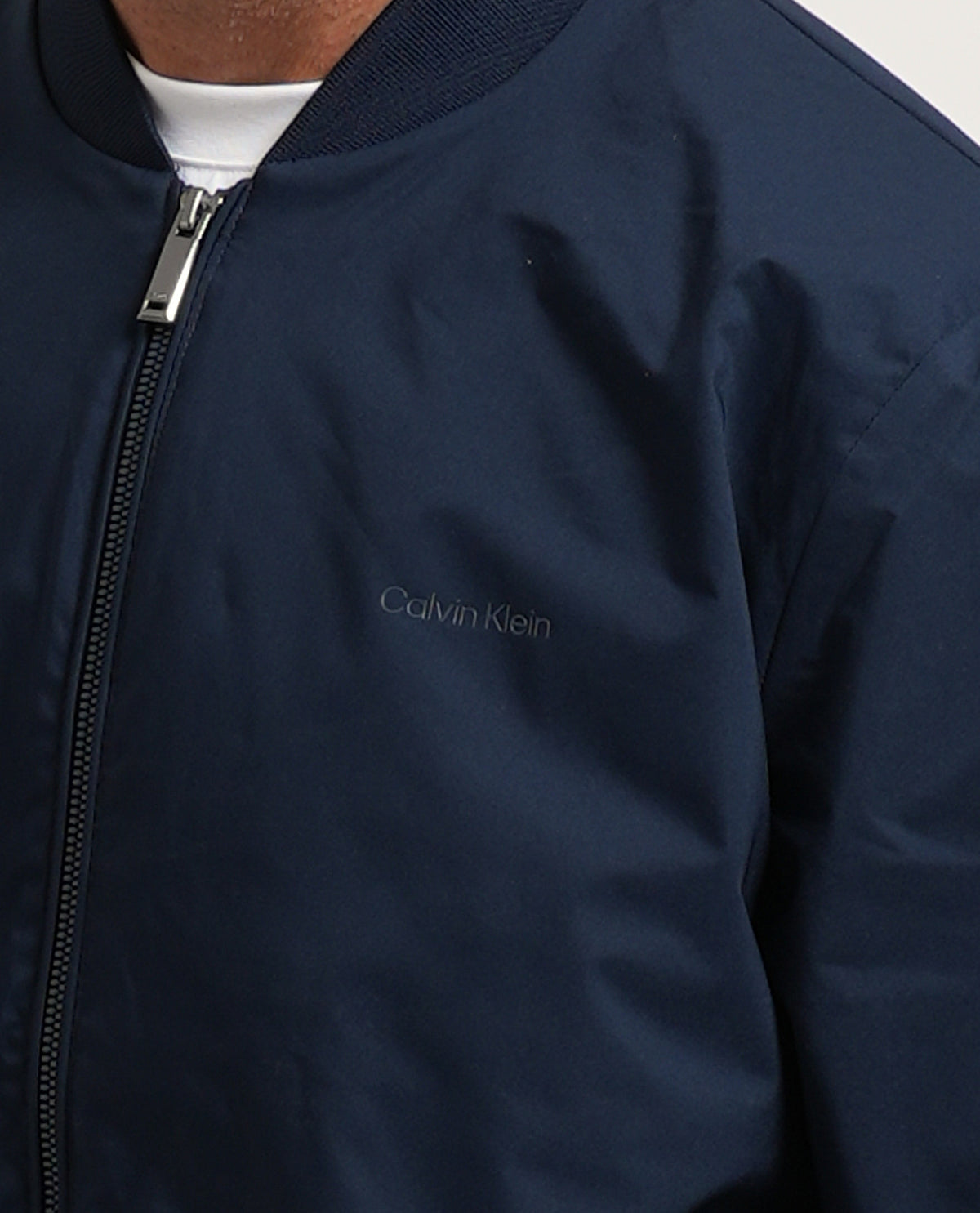 Giubbotto bomber Calvin Klein uomo opaco 