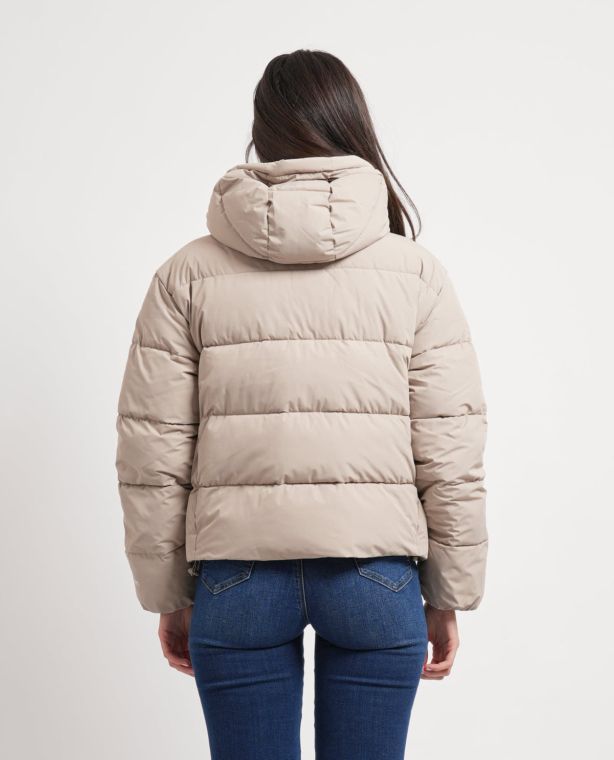 Giubbotto imbottito donna Calvin Klein con cappuccio 
