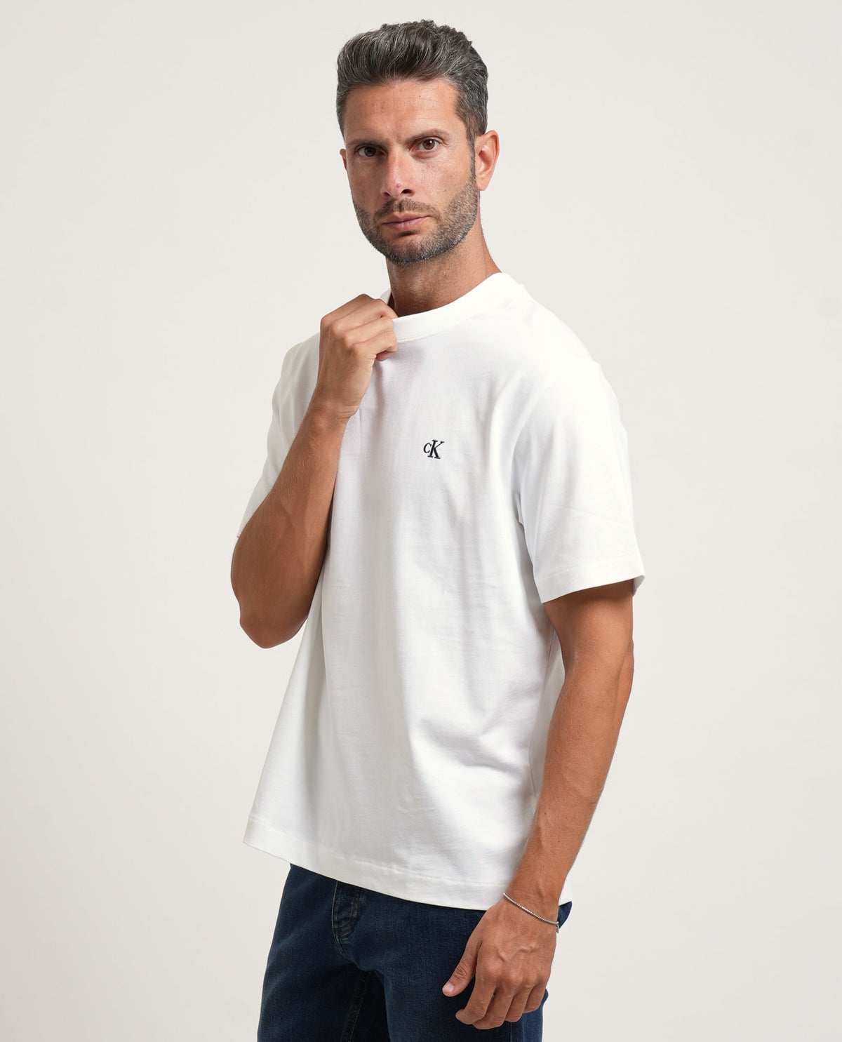 T-shirt uomo Calvin Klein in cotone 