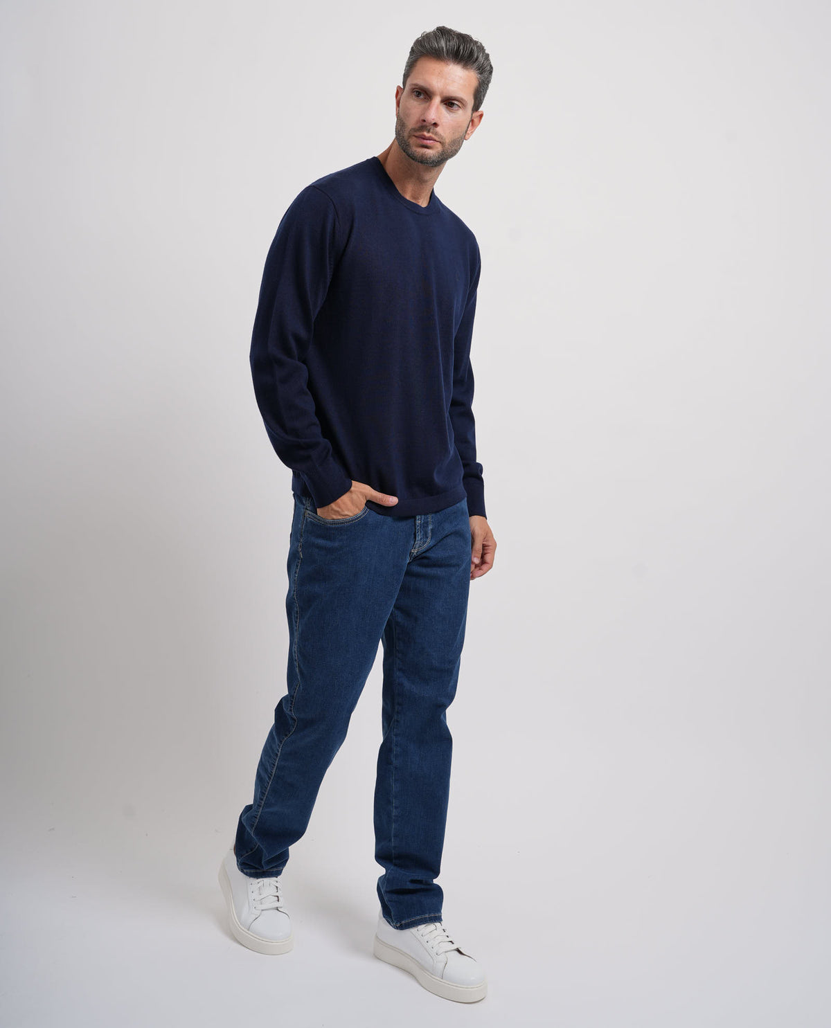 Maglione uomo Calvin Klein in lana merino 