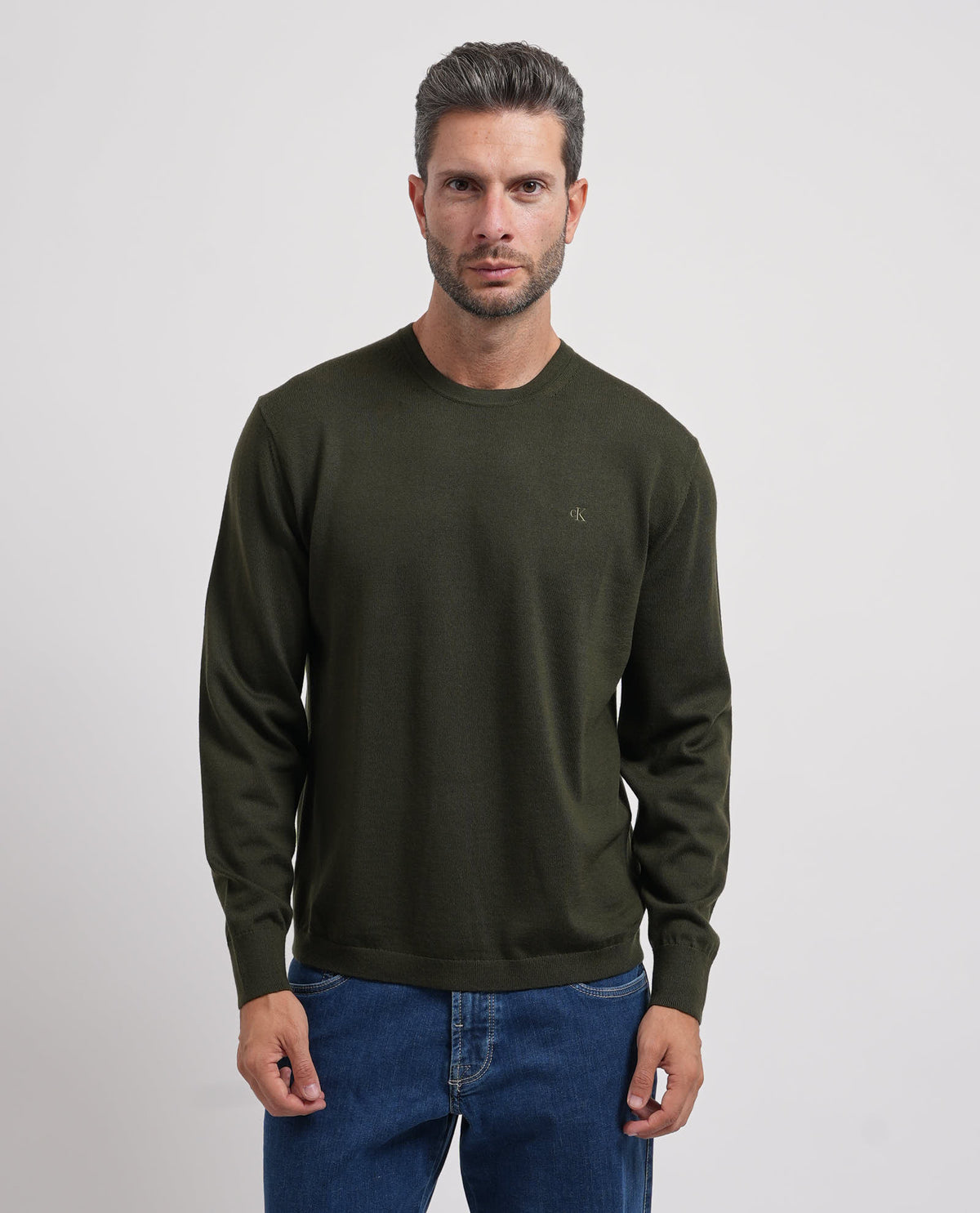 Maglione uomo Calvin Klein in lana merino 