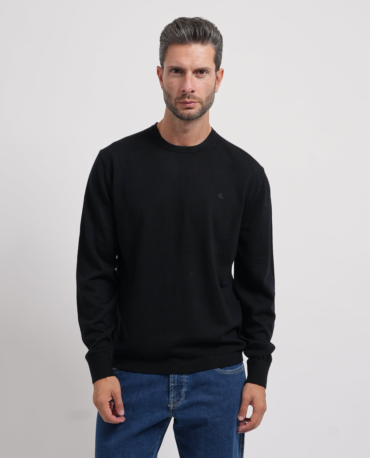 Maglione uomo Calvin Klein in lana merino 