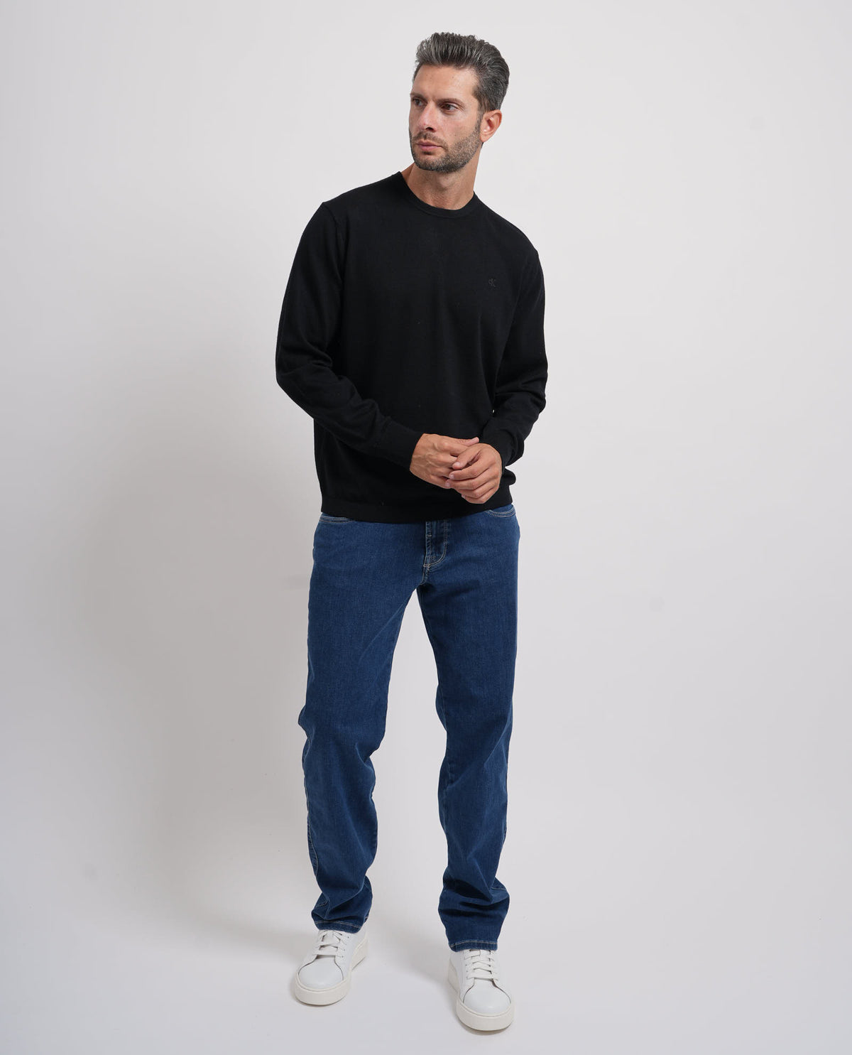 Maglione uomo Calvin Klein in lana merino 
