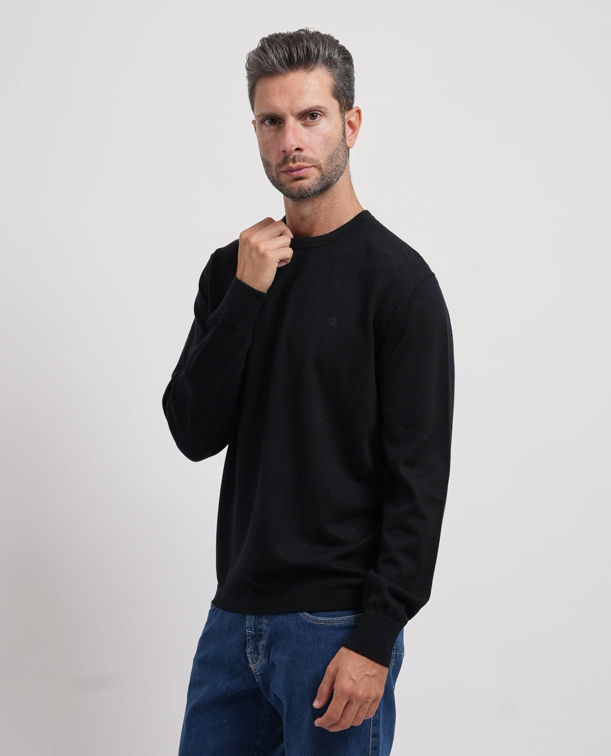 Maglione uomo Calvin Klein in lana merino 