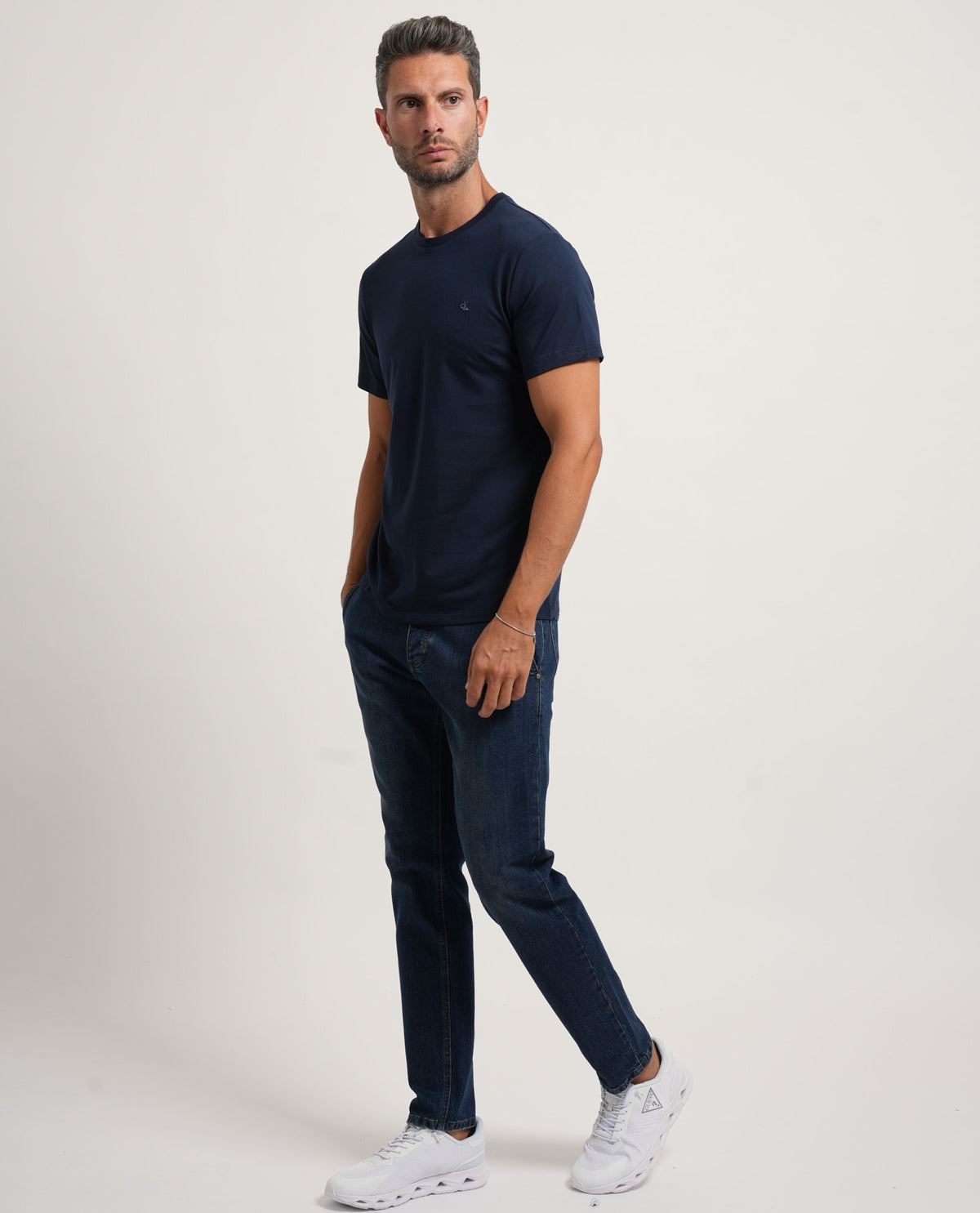 T-shirt in cotone Calvin Klein uomo slim fit 