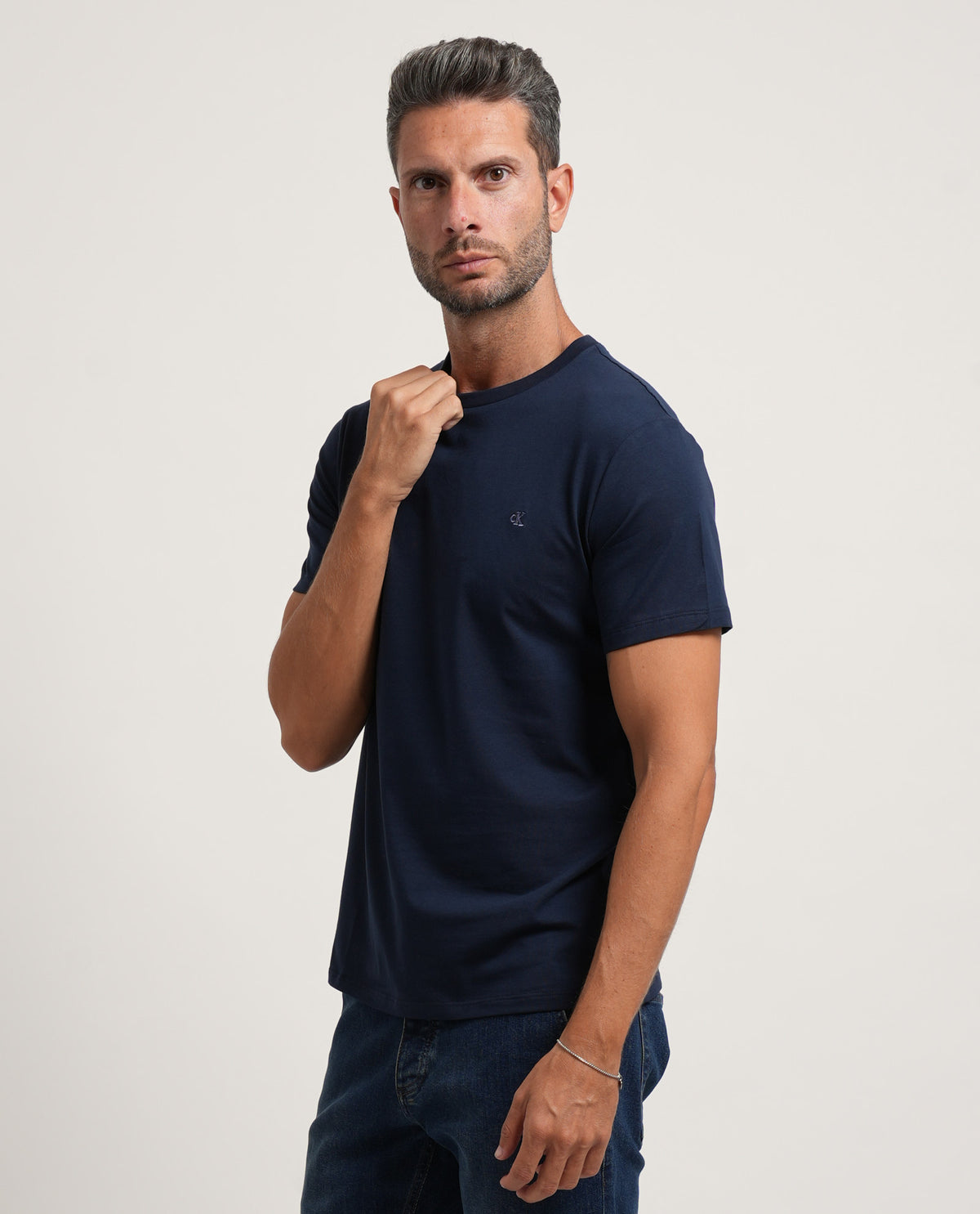 T-shirt in cotone Calvin Klein uomo slim fit 