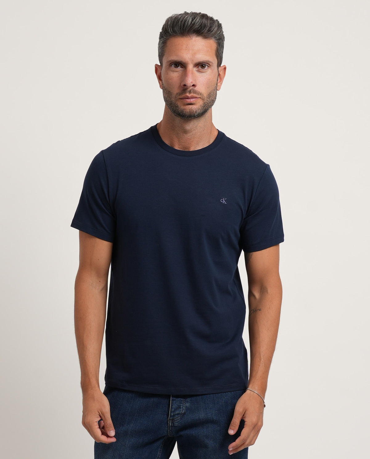 T-shirt in cotone Calvin Klein uomo slim fit 