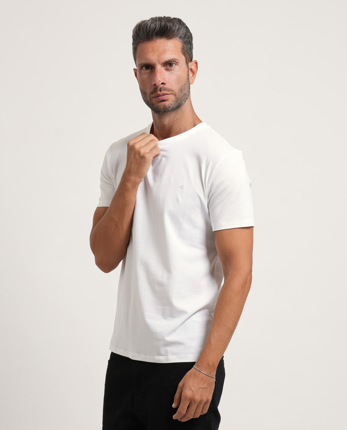 T-shirt in cotone Calvin Klein uomo slim fit 