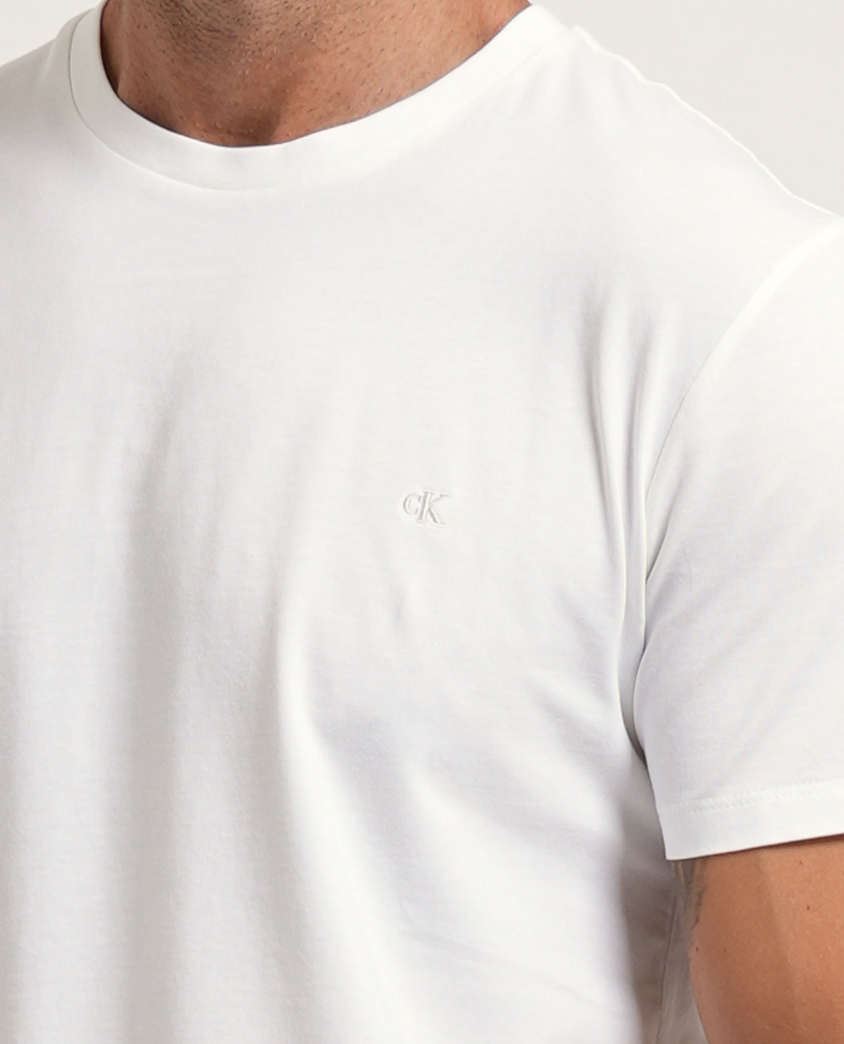 T-shirt in cotone Calvin Klein uomo slim fit 