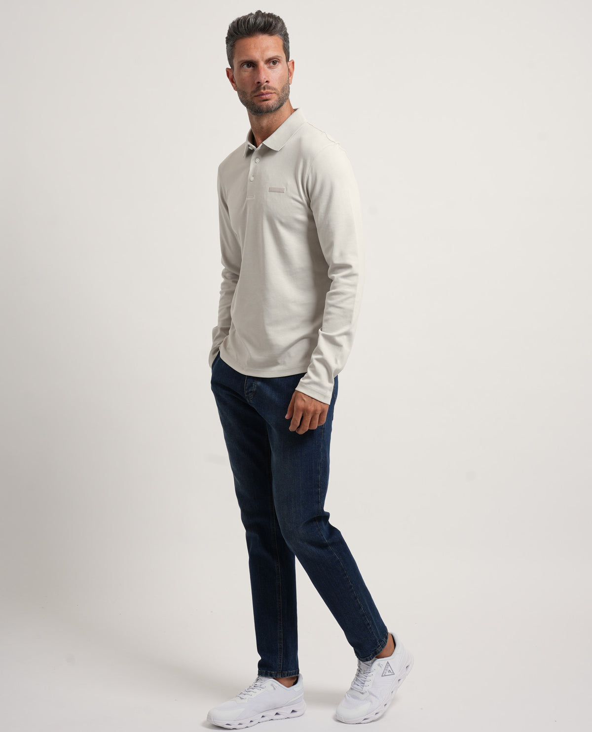 Maglia a maniche lunghe Calvin Klein uomo slim fit 