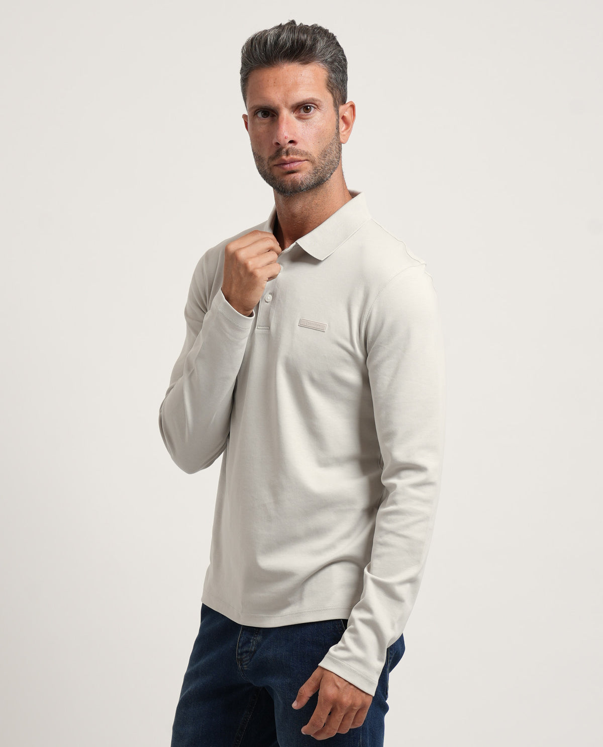 Maglia a maniche lunghe Calvin Klein uomo slim fit 