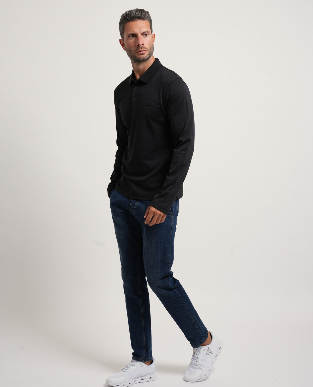 Maglia a maniche lunghe Calvin Klein uomo slim fit 