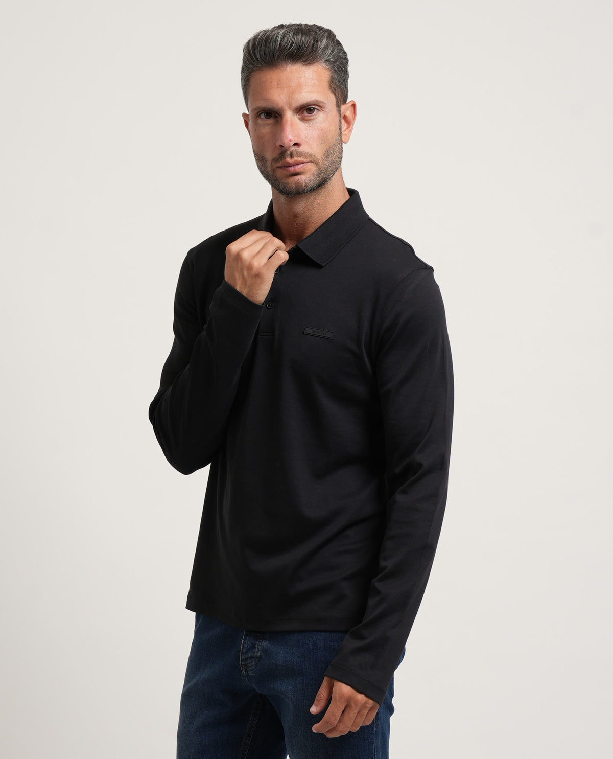 Maglia a maniche lunghe Calvin Klein uomo slim fit 