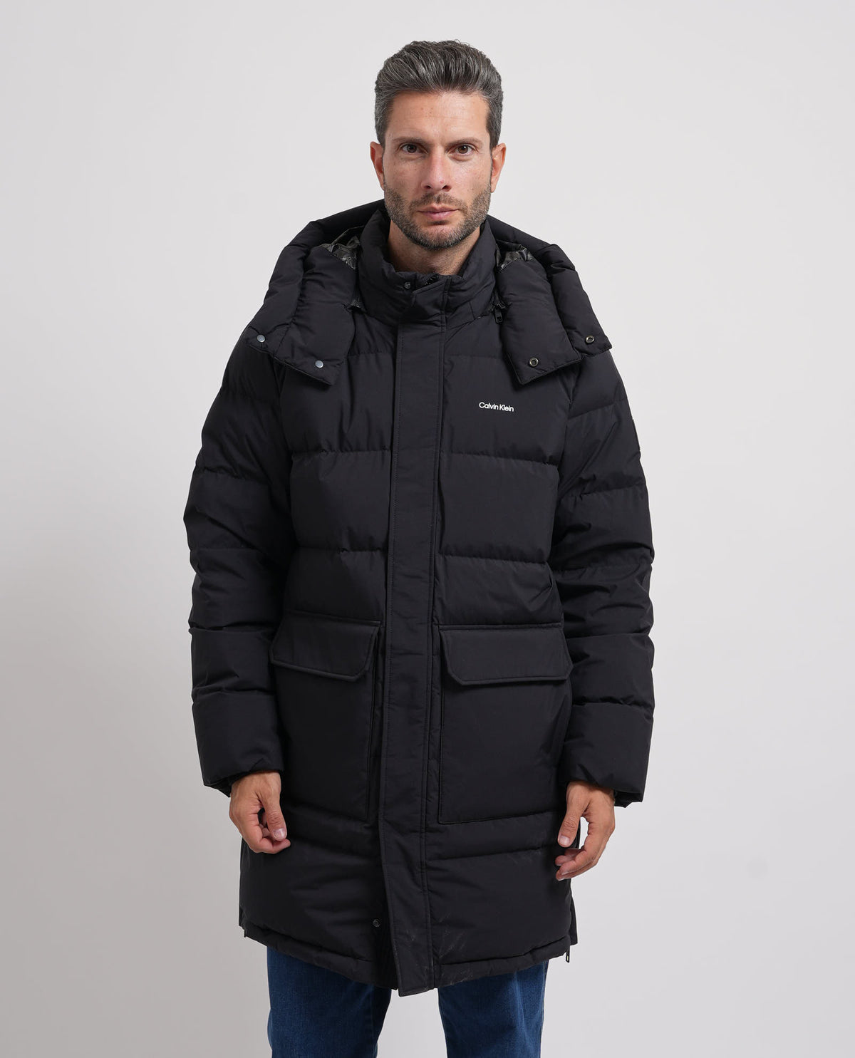 Giubbotto imbottito Calvin Klein lungo 