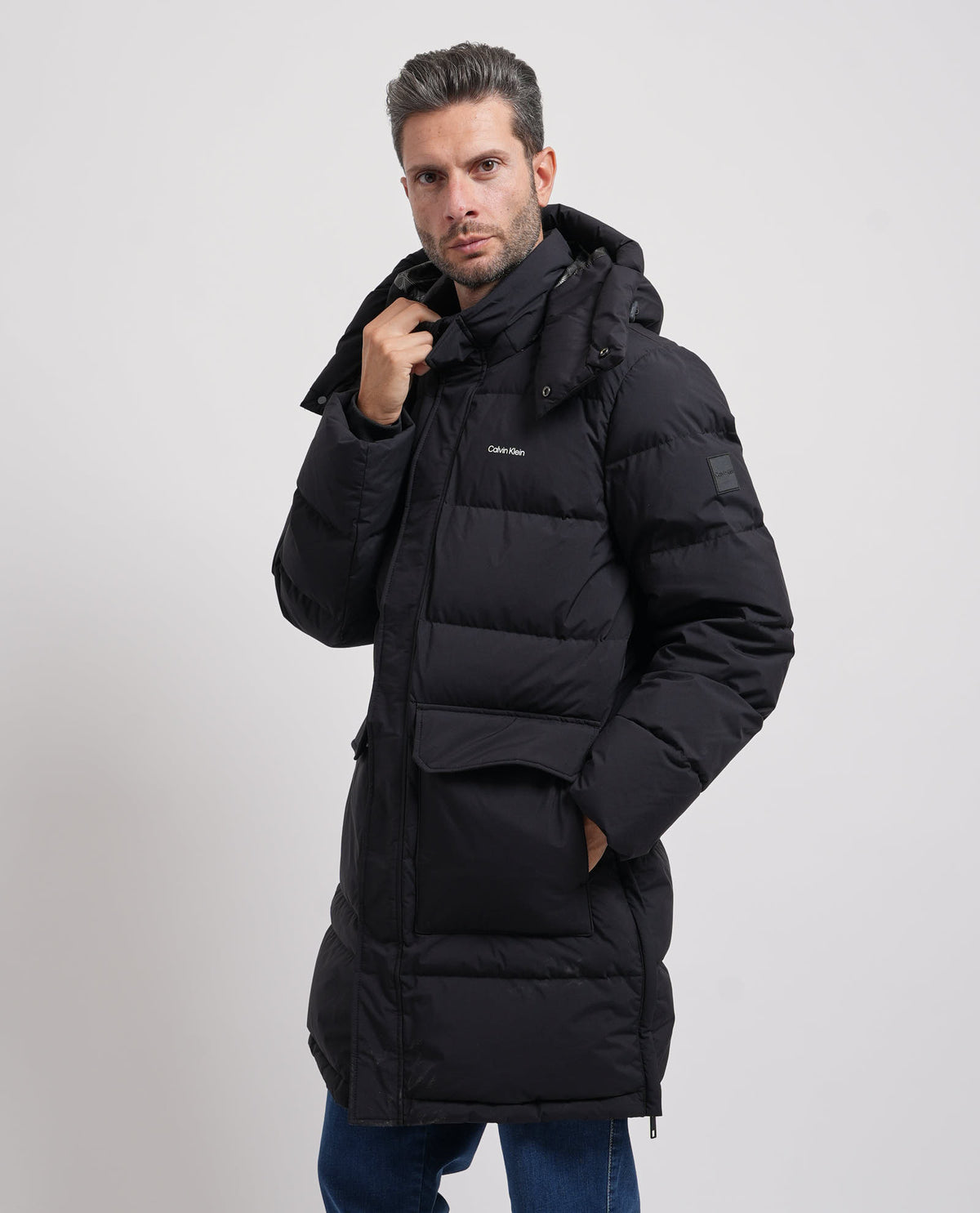 Giubbotto imbottito Calvin Klein lungo 