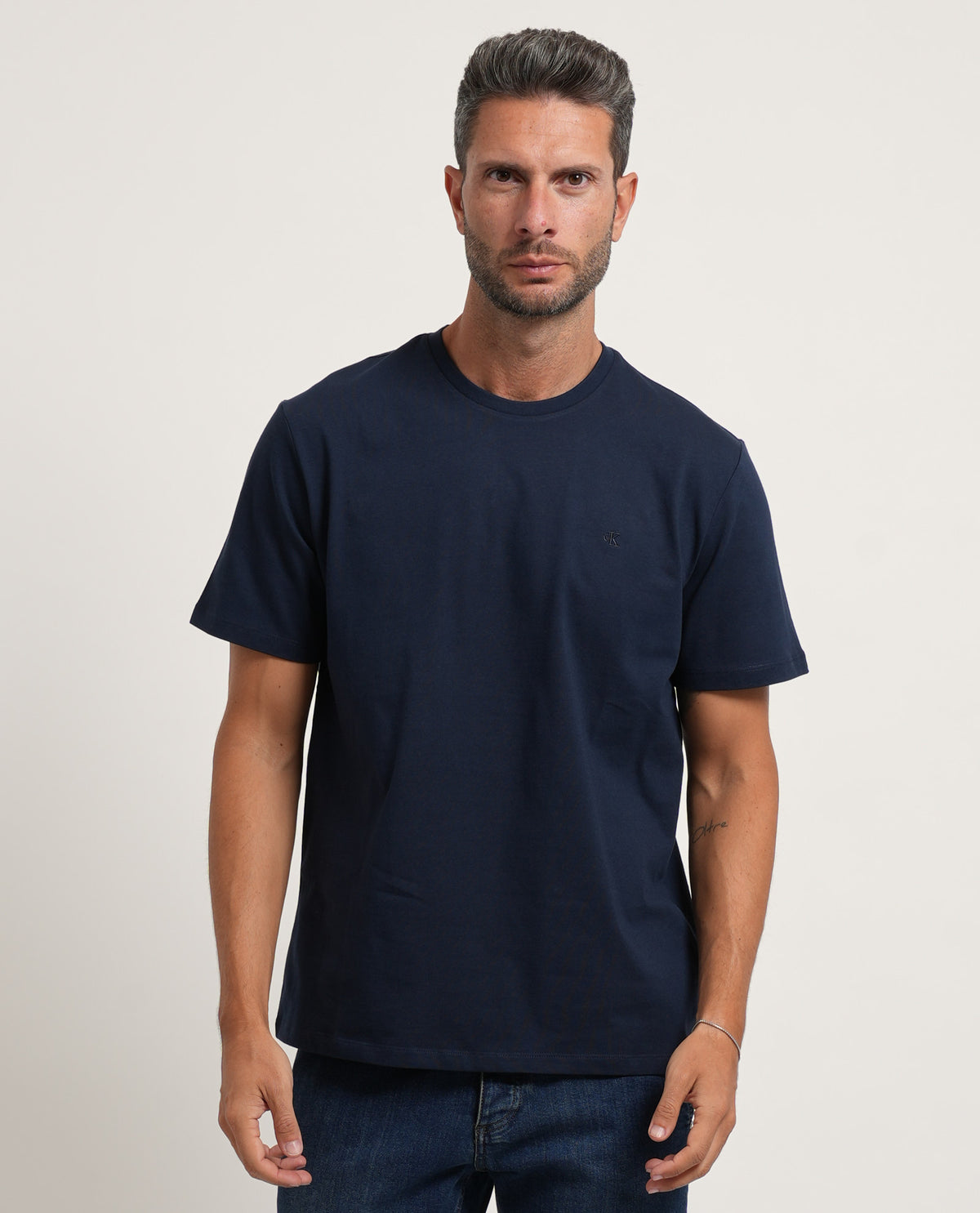 T-shirt uomo Calvin Klein in jersey di cotone 