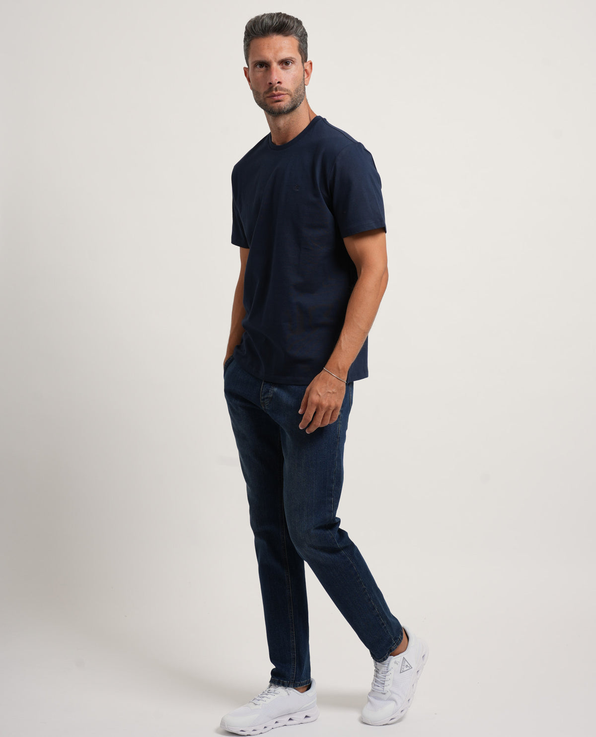 T-shirt uomo Calvin Klein in jersey di cotone 