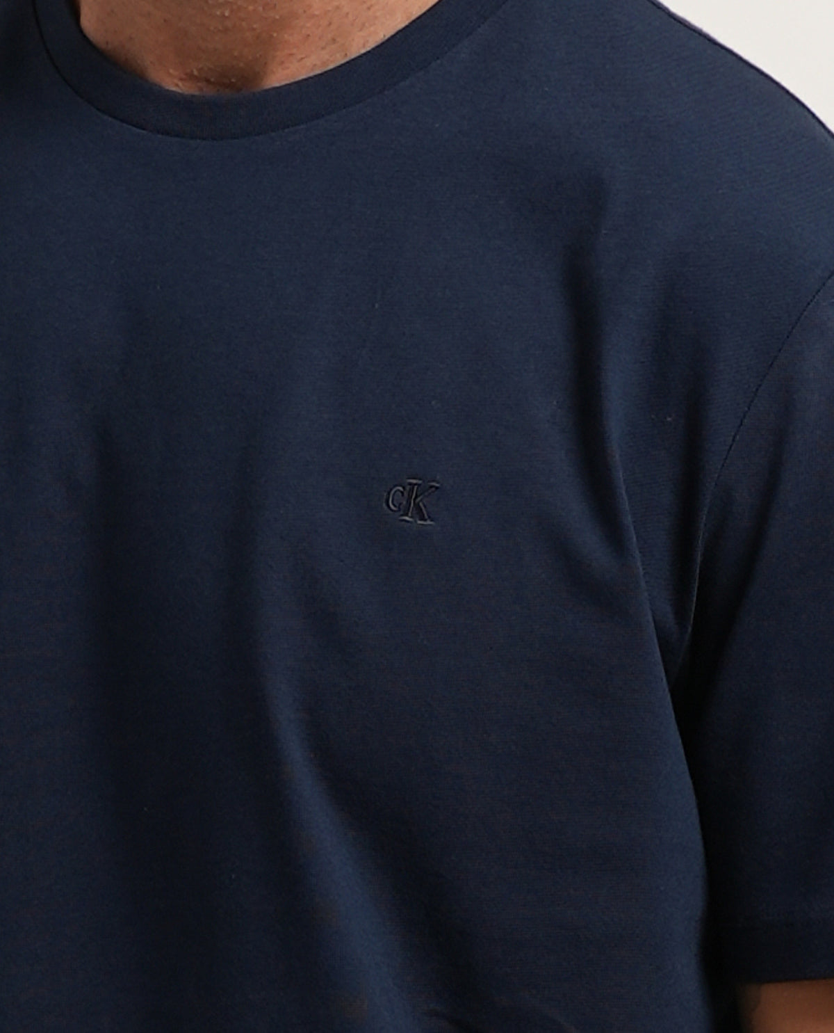 T-shirt uomo Calvin Klein in jersey di cotone 