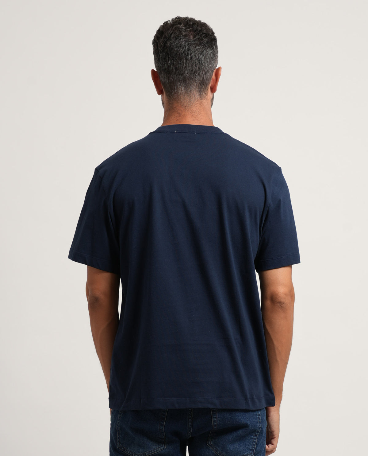 T-shirt uomo Calvin Klein con logo groffato 