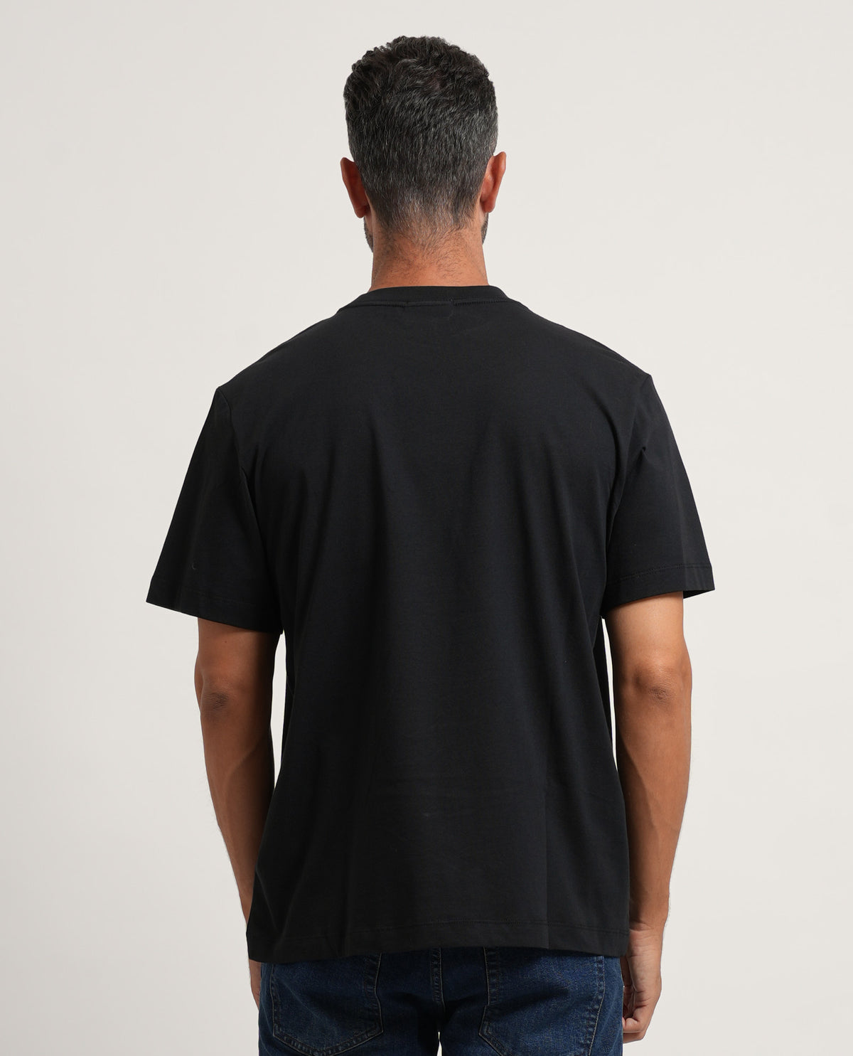 T-shirt uomo Calvin Klein con logo groffato 