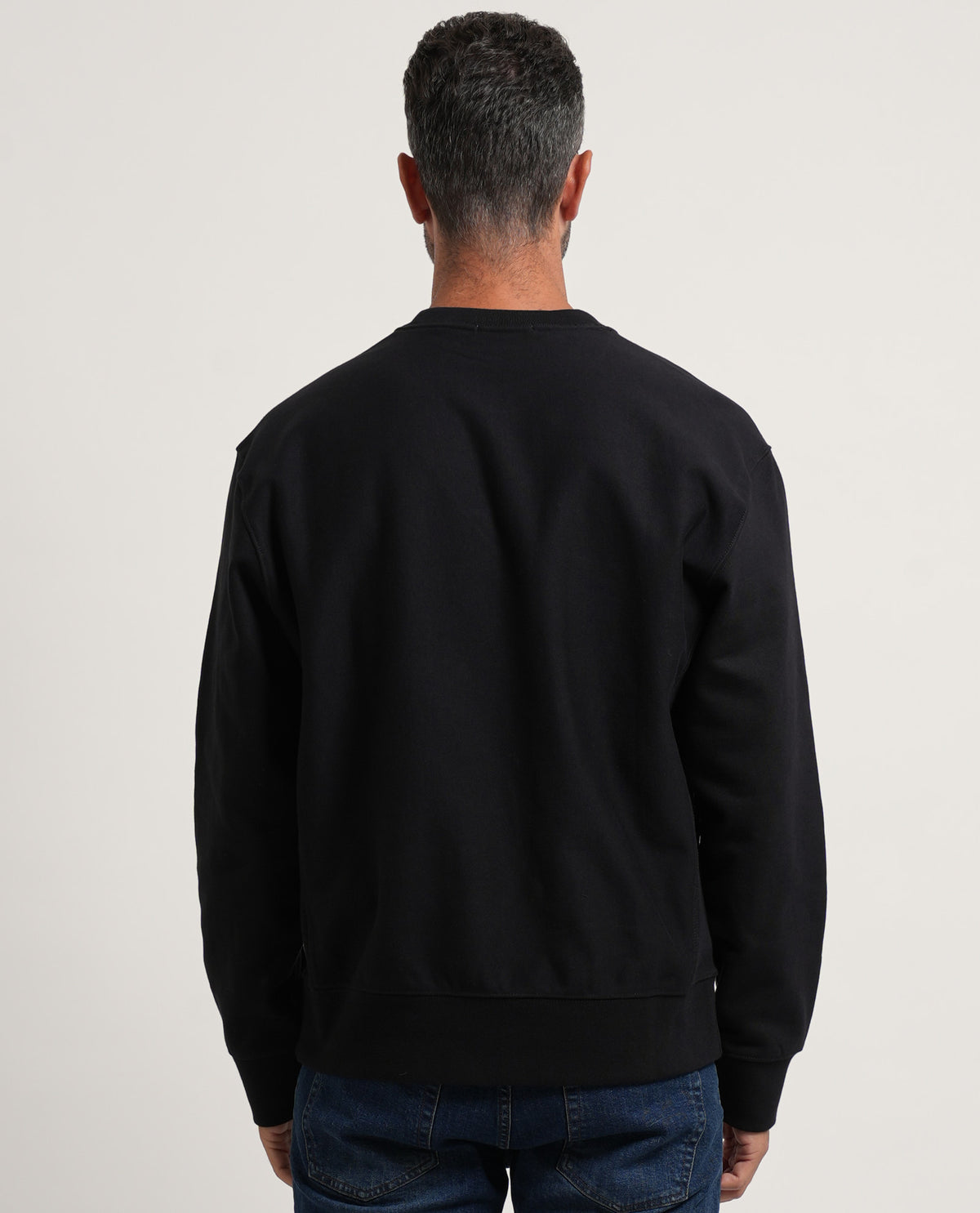 Felpa uomo Calvin Klein con monogramma 