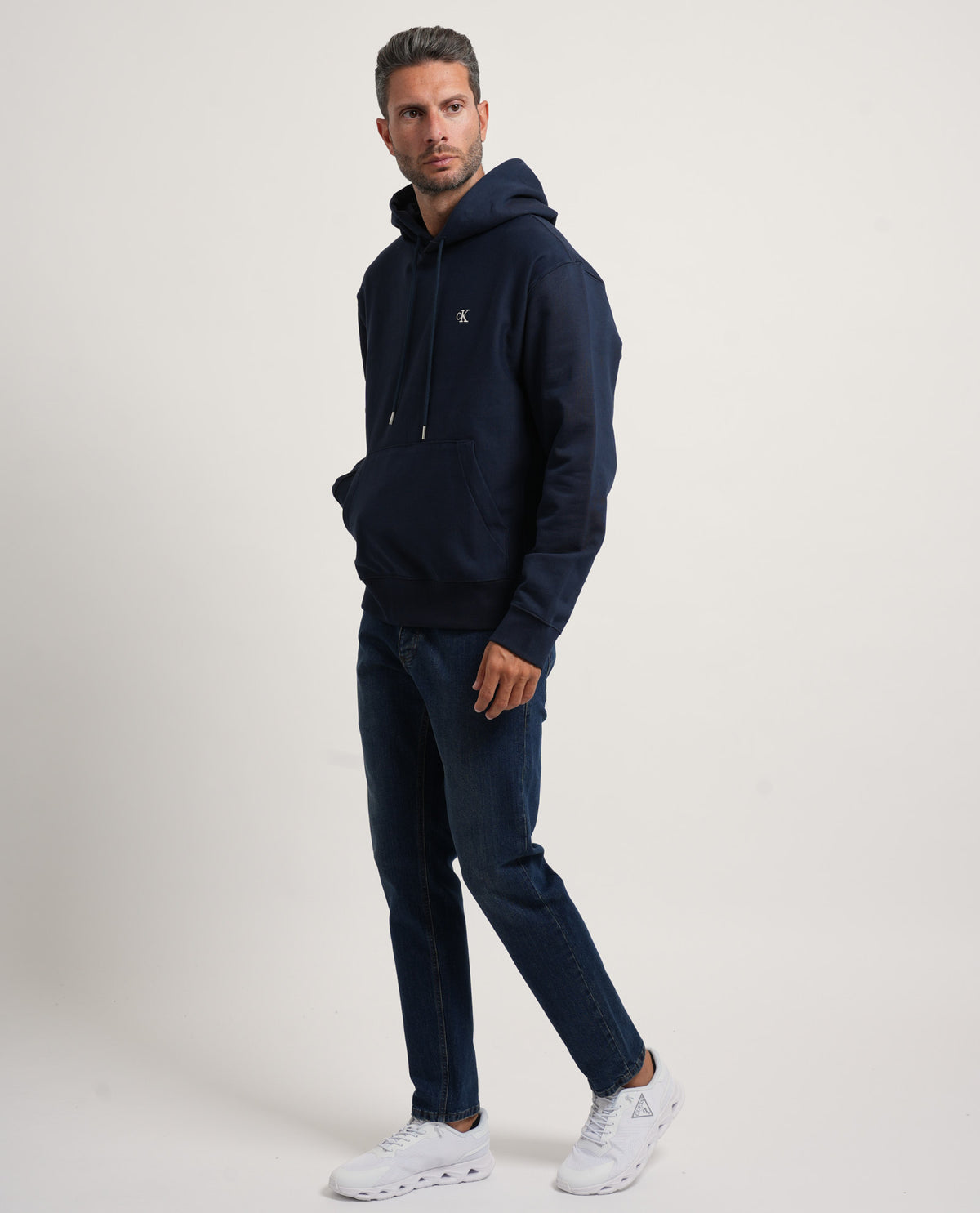 Felpa con cappuccio Calvin Klein uomo 