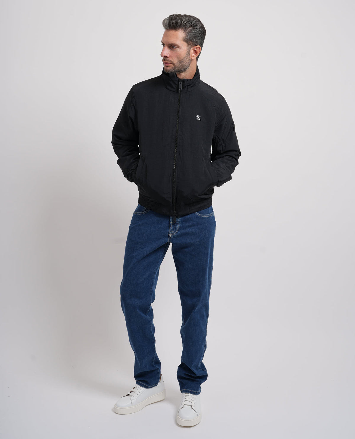 Giubbotto imbottito in nylon Calvin Klein uomo 