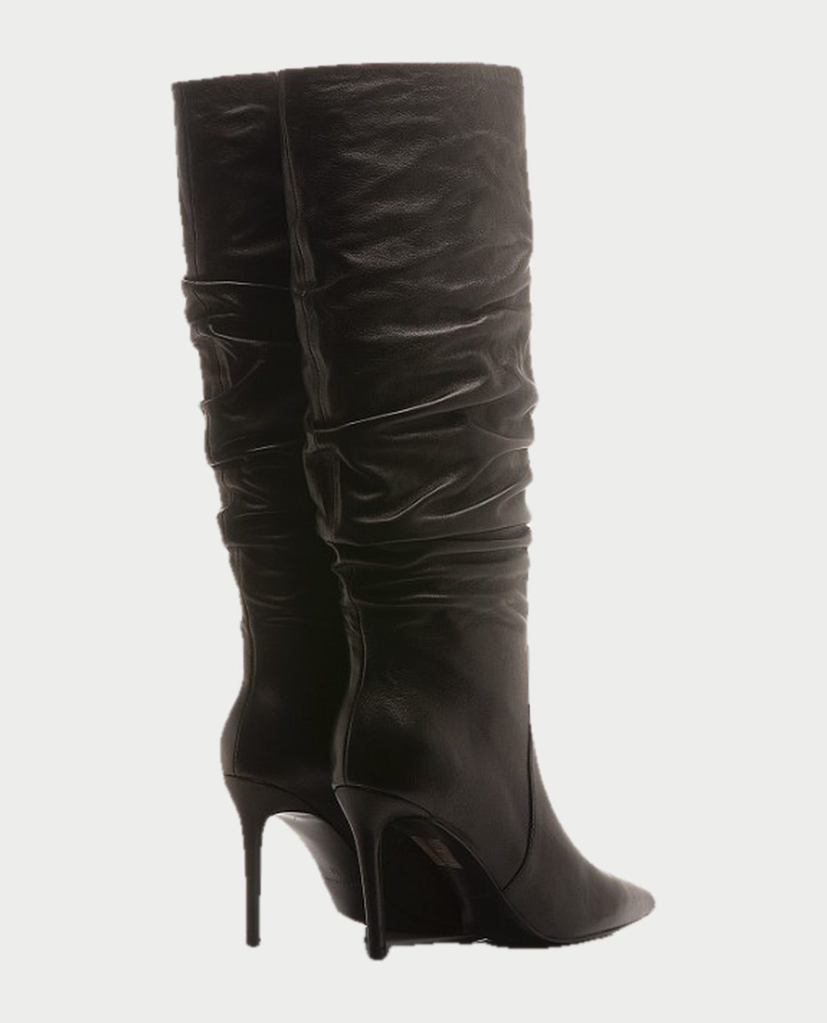 Stivali donna Chiconic in pelle arricciata 