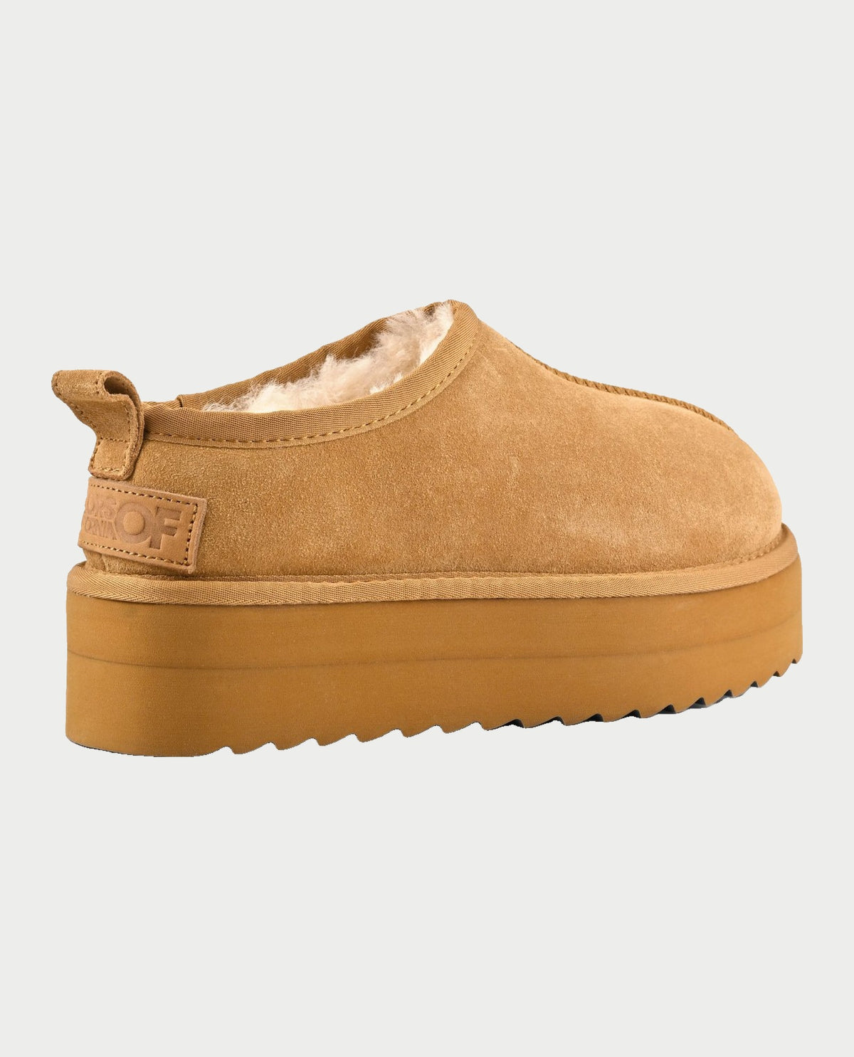 Sabot Colors of California in pelle con fodera montone 