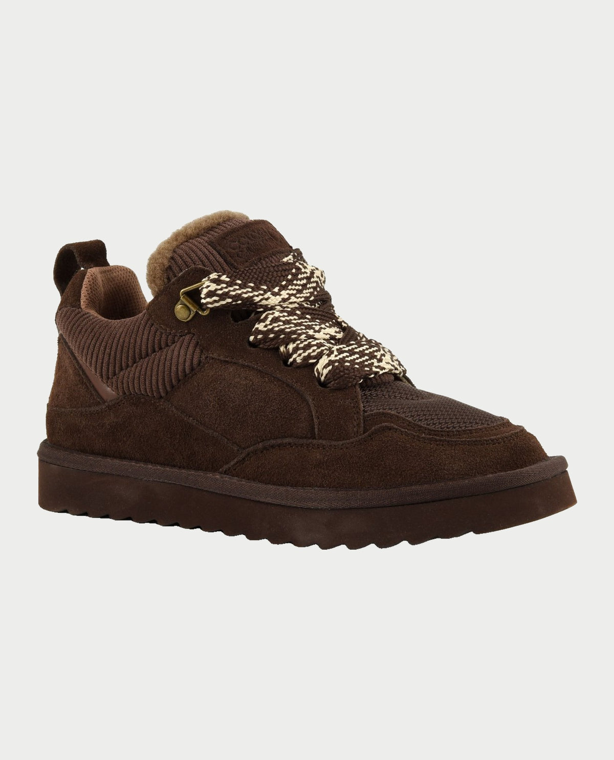 Sneaker in pelle donna Colors of California scamosciata 