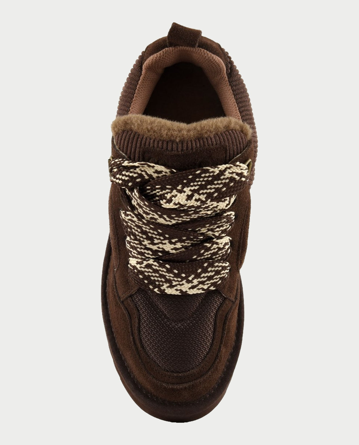 Sneaker in pelle donna Colors of California scamosciata 