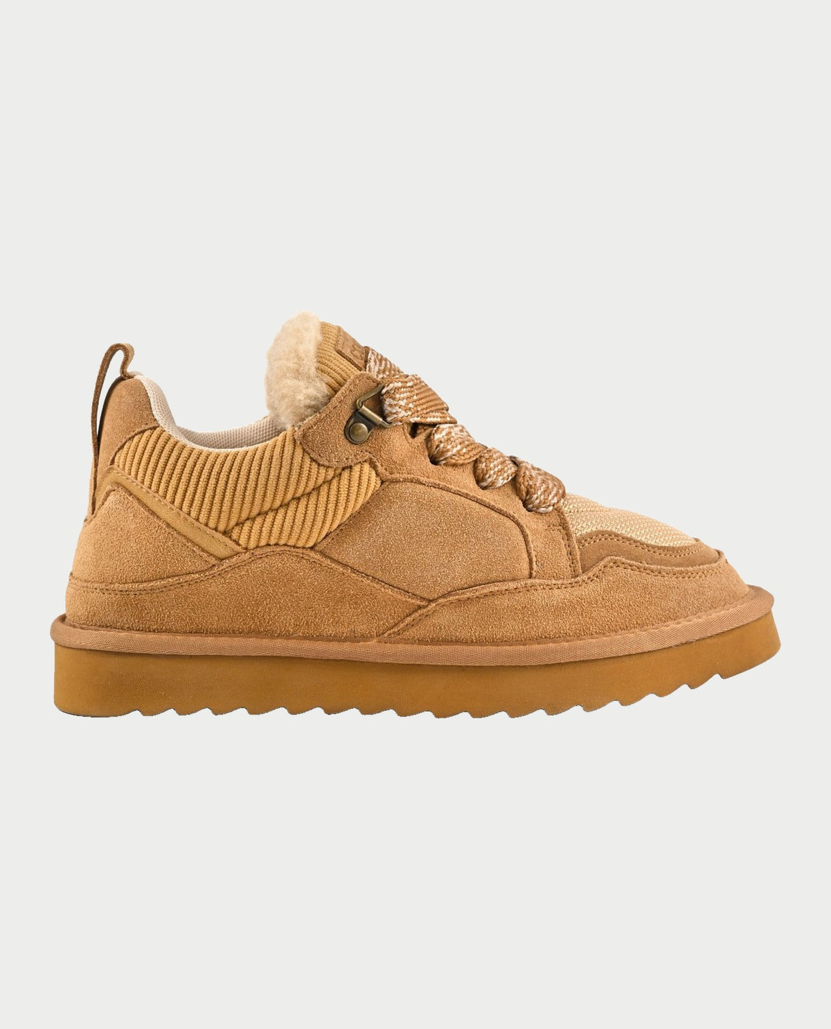 Sneaker in pelle donna Colors of California scamosciata 