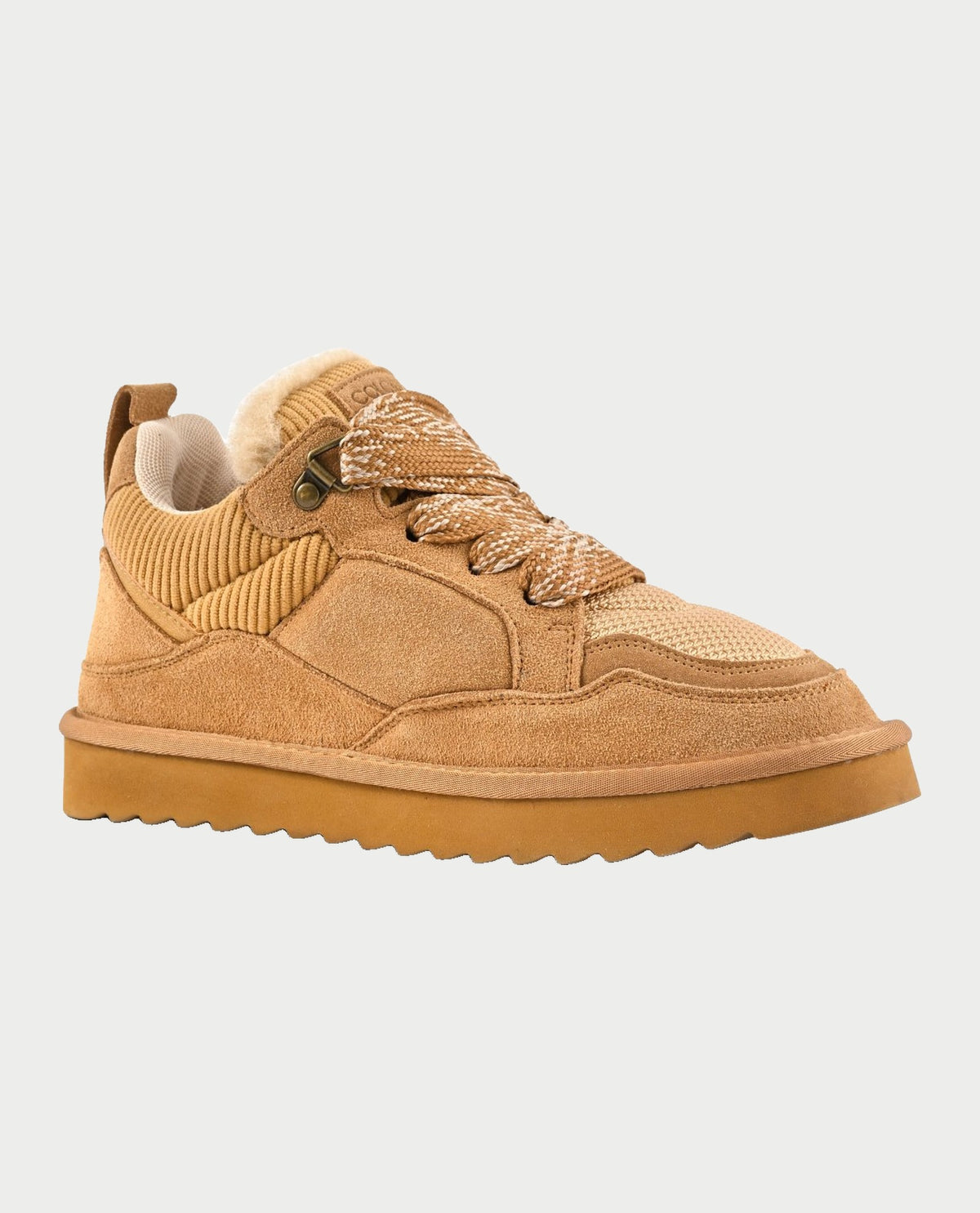 Sneaker in pelle donna Colors of California scamosciata 