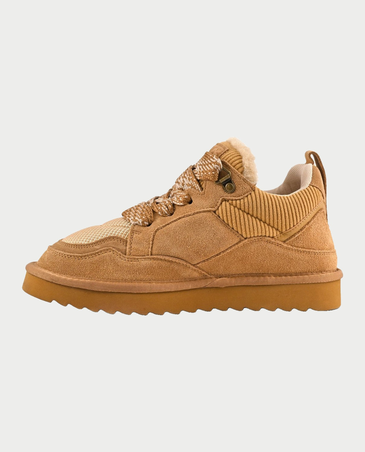 Sneaker in pelle donna Colors of California scamosciata 