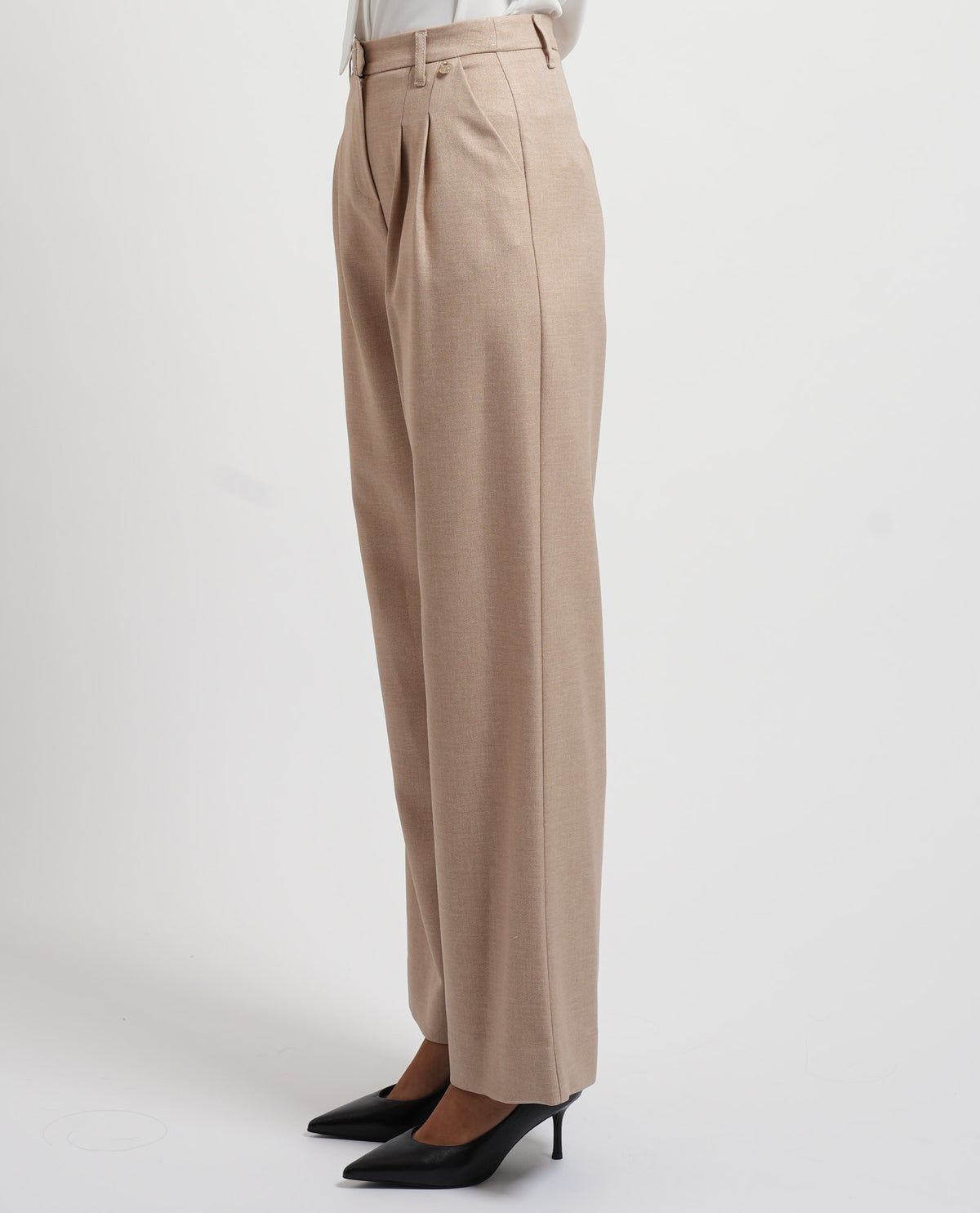 Pantaloni donna Denny Rose con fondo largo 