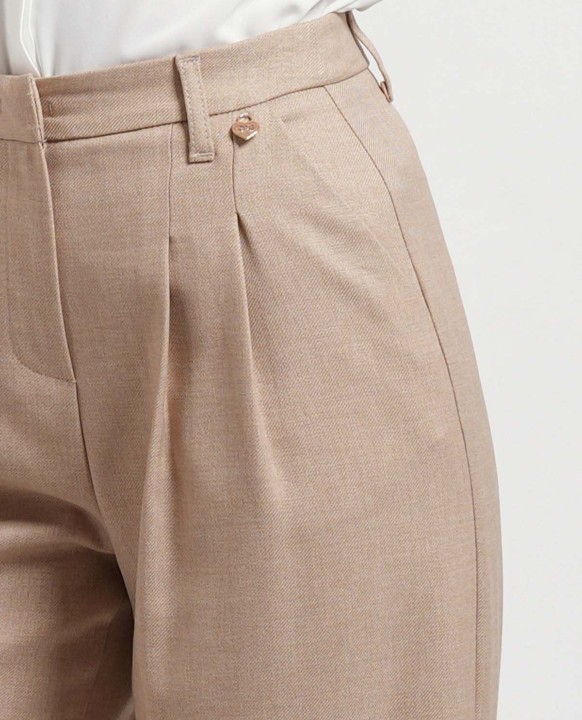 Pantaloni donna Denny Rose con fondo largo 